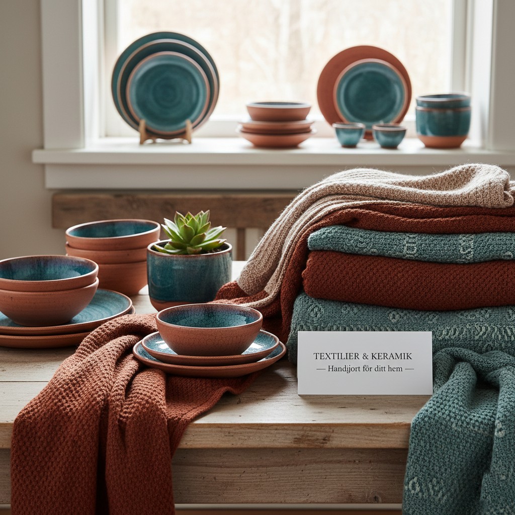 Textilier och keramik