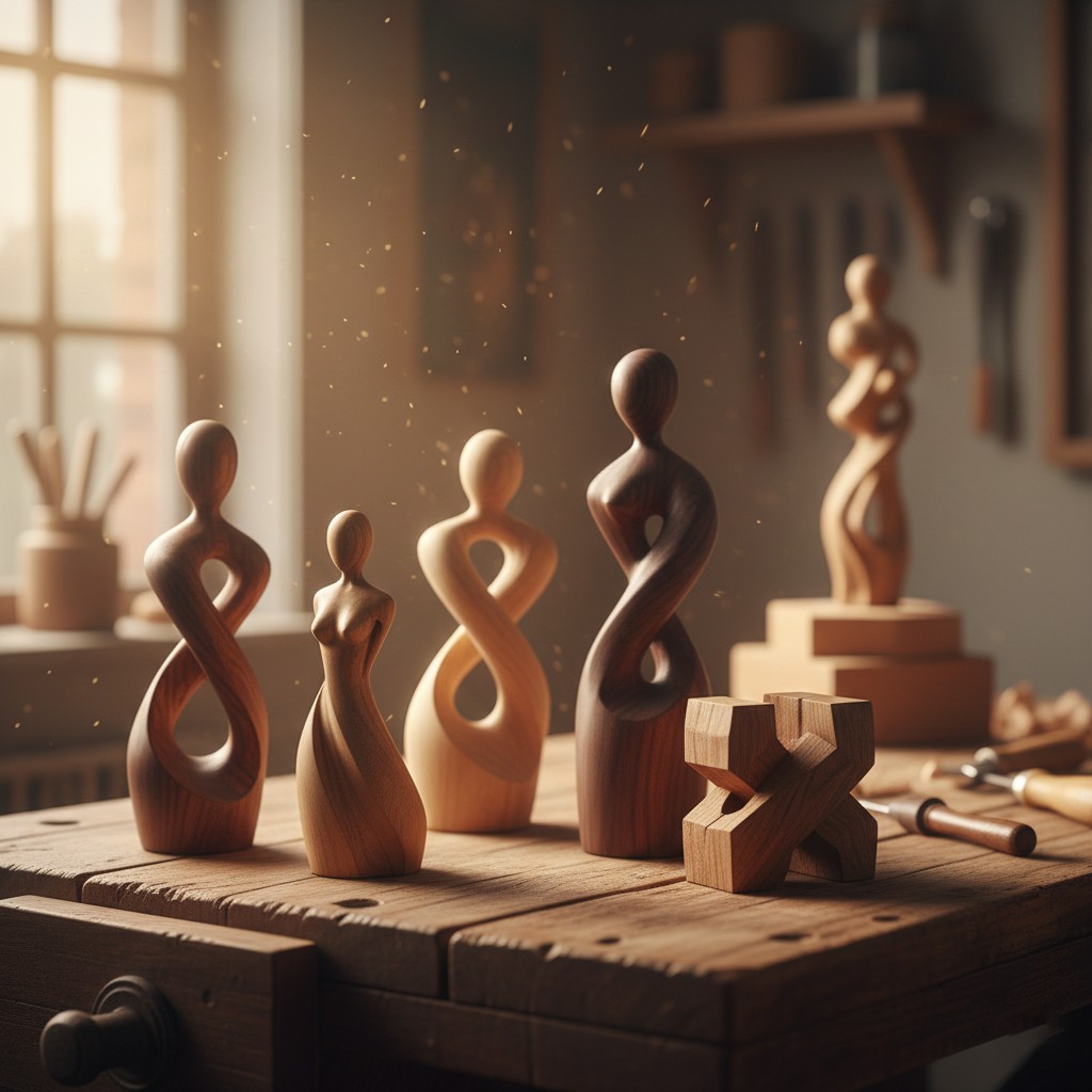 Träskulpturer
